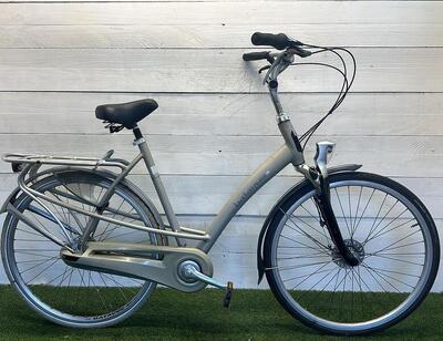 Batavus stadsfiets bike, metal/grijs
