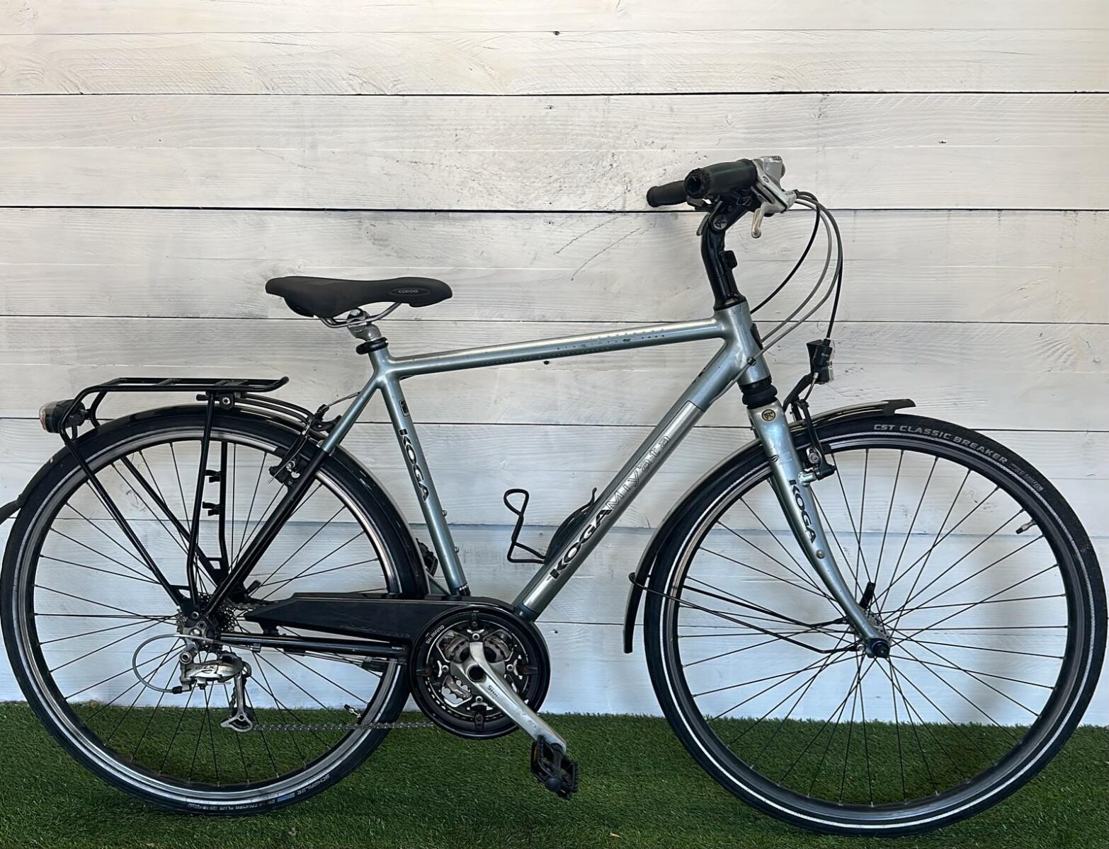 Koga stadsfiets bike, metal/grijs 2/3