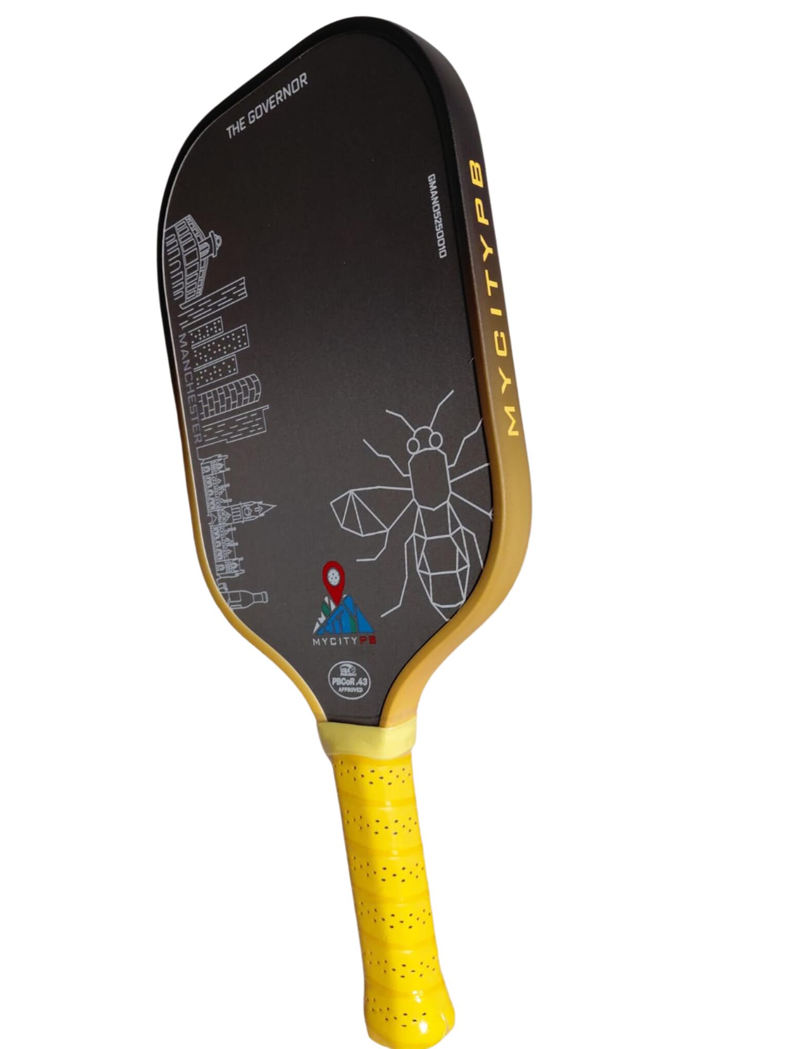 Pickleball Schläger The Governor - Manchester Edition, USAP Zertifiziert 2/3