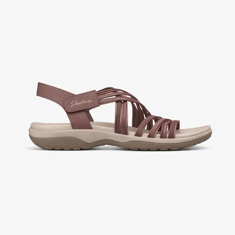 Womens Cross Strap Sandals Poolside Touch Fasten Reggae Slim - Sunnyside 2.0