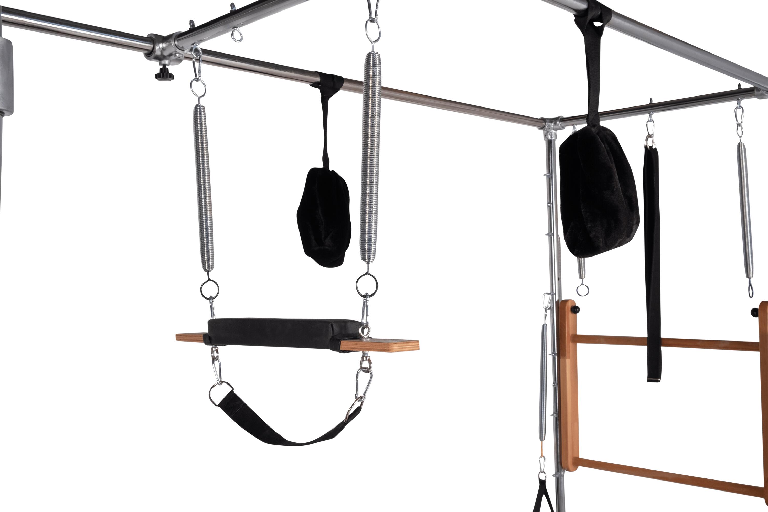 COSMOS Reformer Máquina de Pilates Basic con Cadillac Natural 239x70x197 cm 4/5