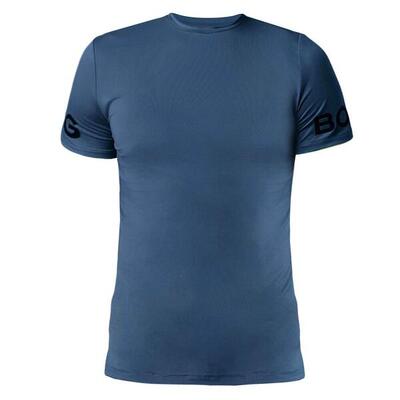 Multi-sport heren performance o-hals shirt borg blauw v