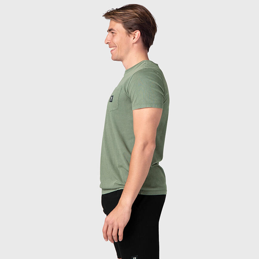 Heren O-hals Shirt Axle Groen 4/7