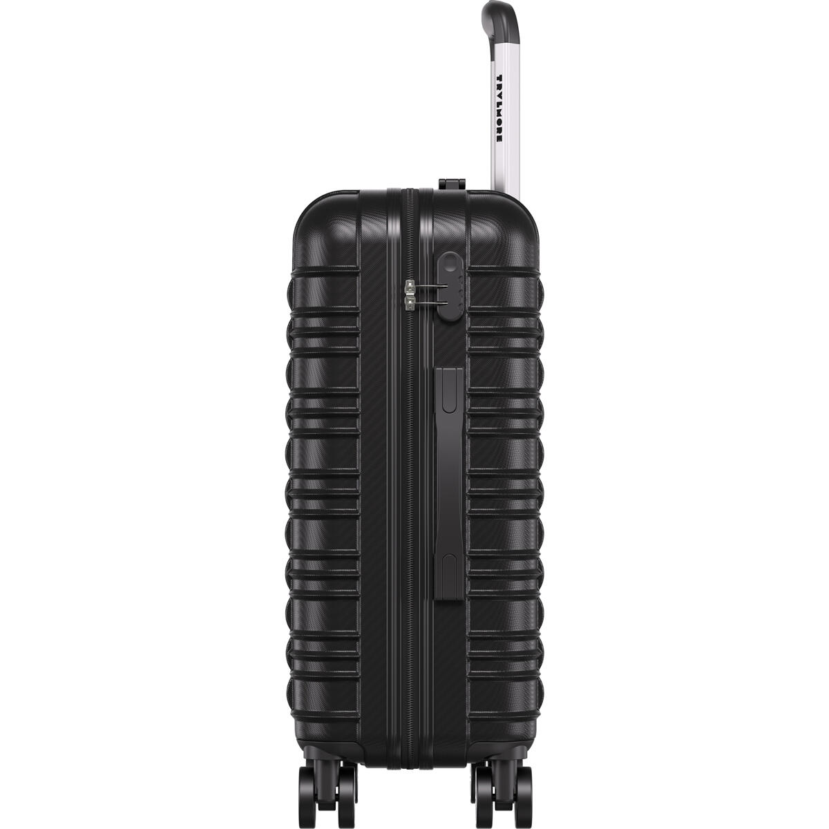 Handbagage koffer met cijferslot - lichtgewicht - Zwart 3/5