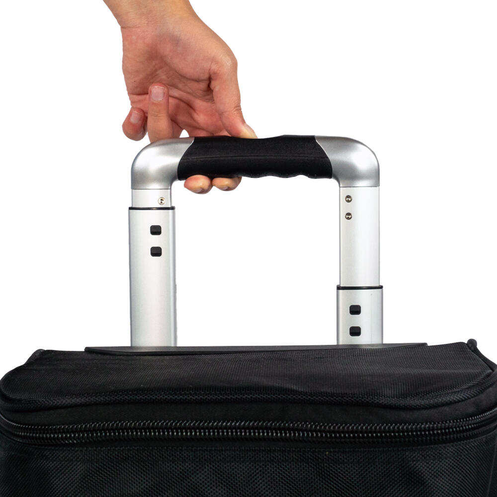 Eisstock Trolley mit Holzeinsatz - Robuste Eisstocktasche 3/7