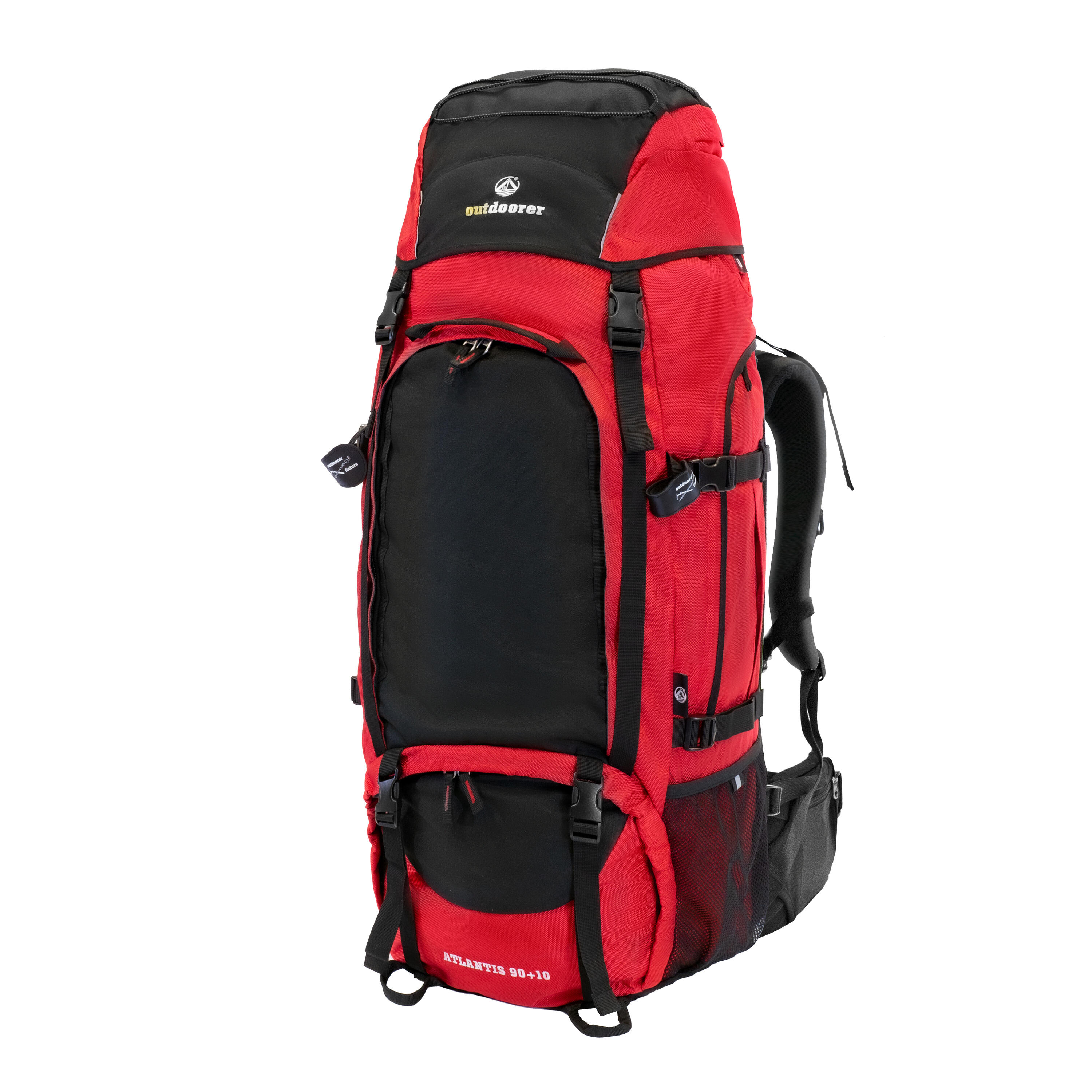 Backpacker Rucksack Atlantis 90+10 Schwarz - Trekkingrucksack 100L 3/7