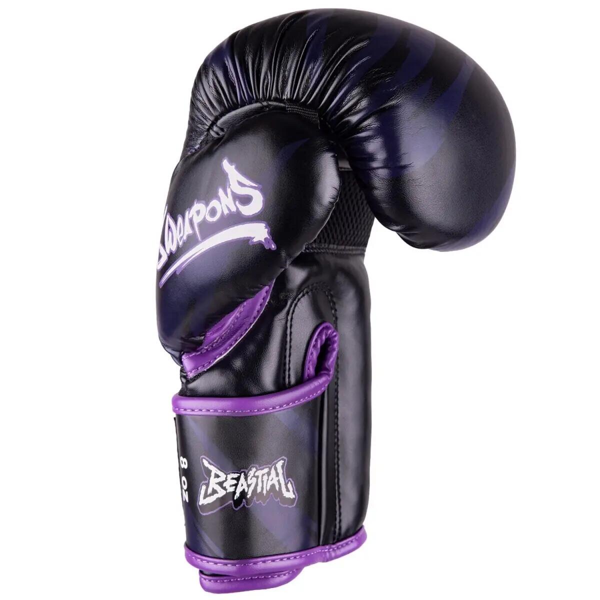 Gants de boxe Thaï motif panthère bestiale enfant 8 Weapons 3/5