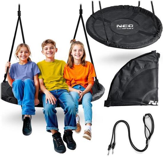 Huśtawka bocianie gniazdo Neo-Sport NS-103 110 cm