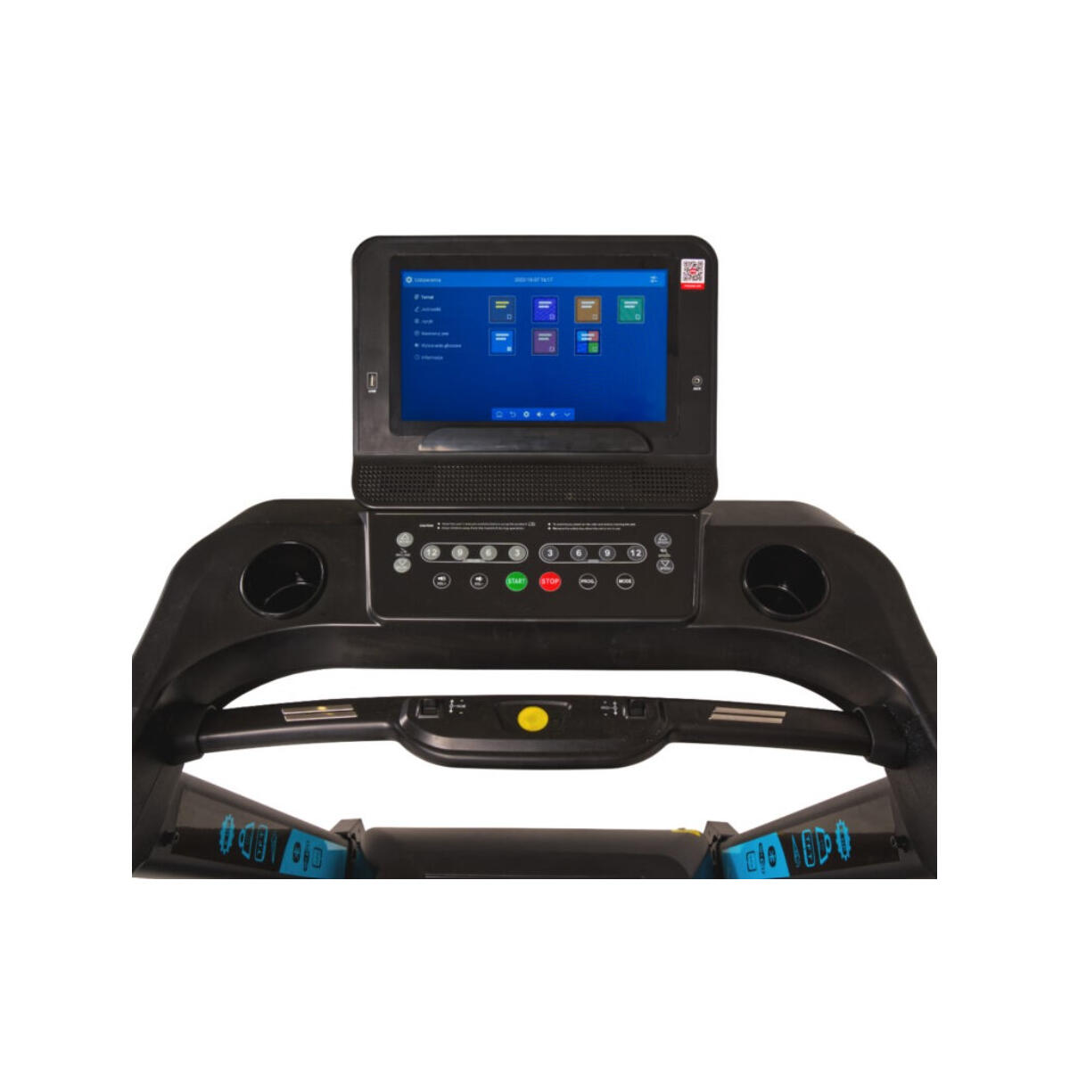 Bieżnia elektryczna do biegania składana treningowa THUNDER IGNITE-S-TFT-BLACK 3/8