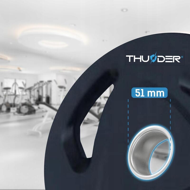 Greutate olimpică de antrenament THUNDER OLYMPIC-PLATE-25KG 25 kg