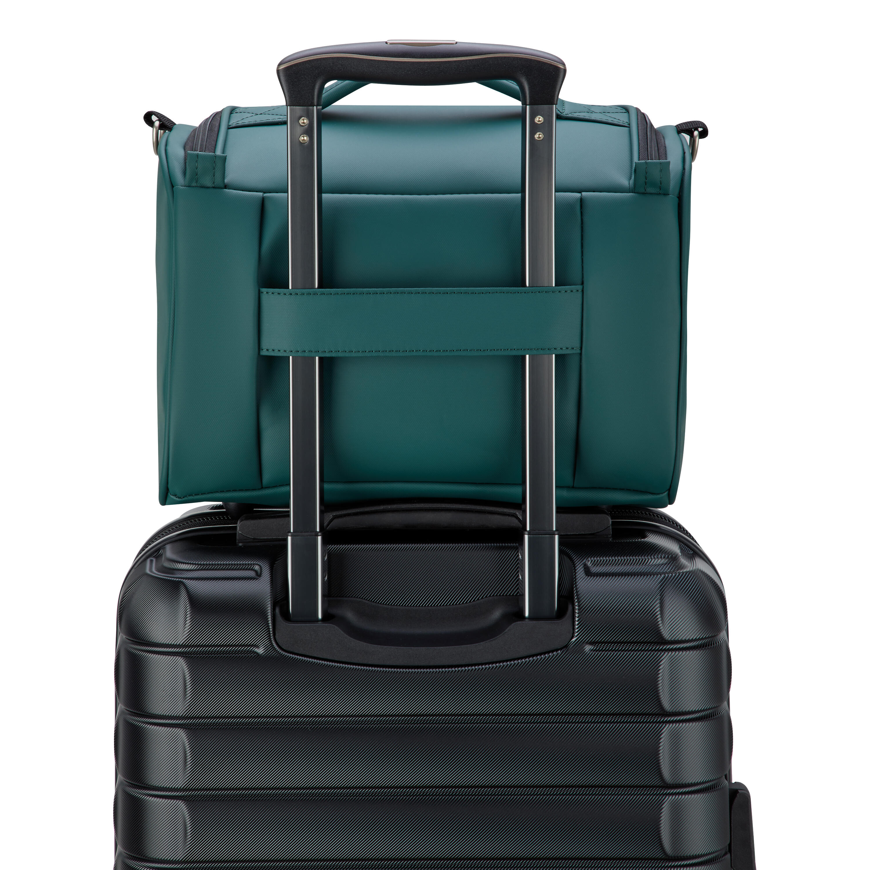 Estojo toilette DITA DELSEY em poliéster reciclado, 31 cm, verde 4/4