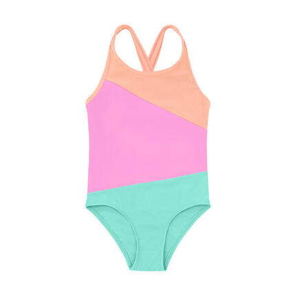 Maillot de bain colorblock pour fille