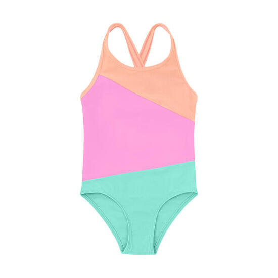 Maillot de bain colorblock pour fille