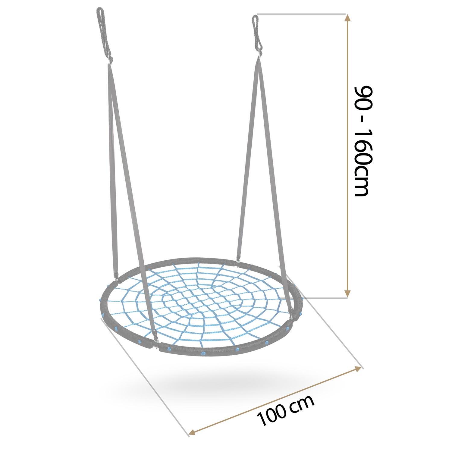 Huśtawka bocianie gniazdo Neo-Sport NS-104 100 cm 4/7