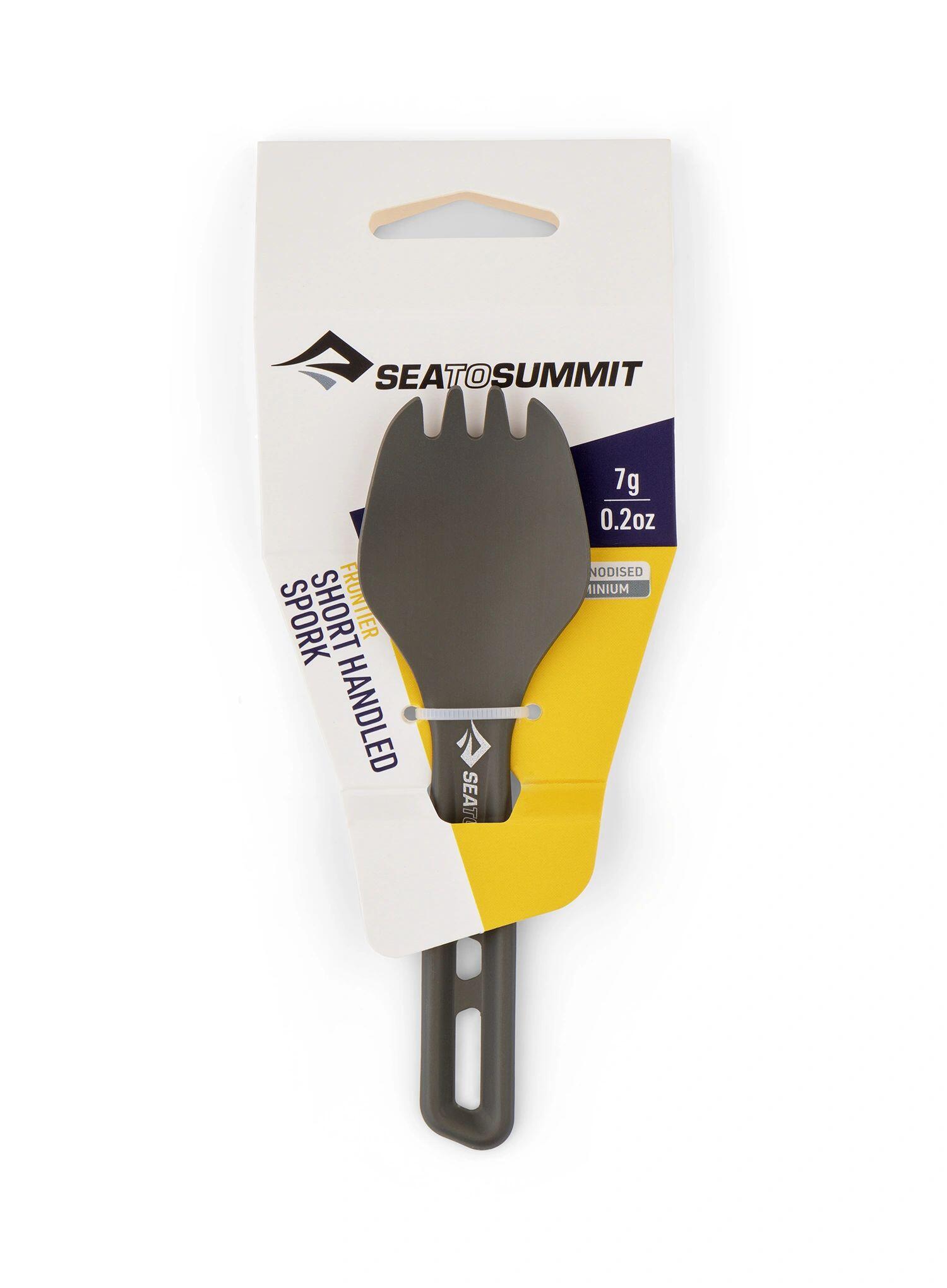Spork Sea to Summit Frontier UL Spork - Short Handle - aluminium 3/4