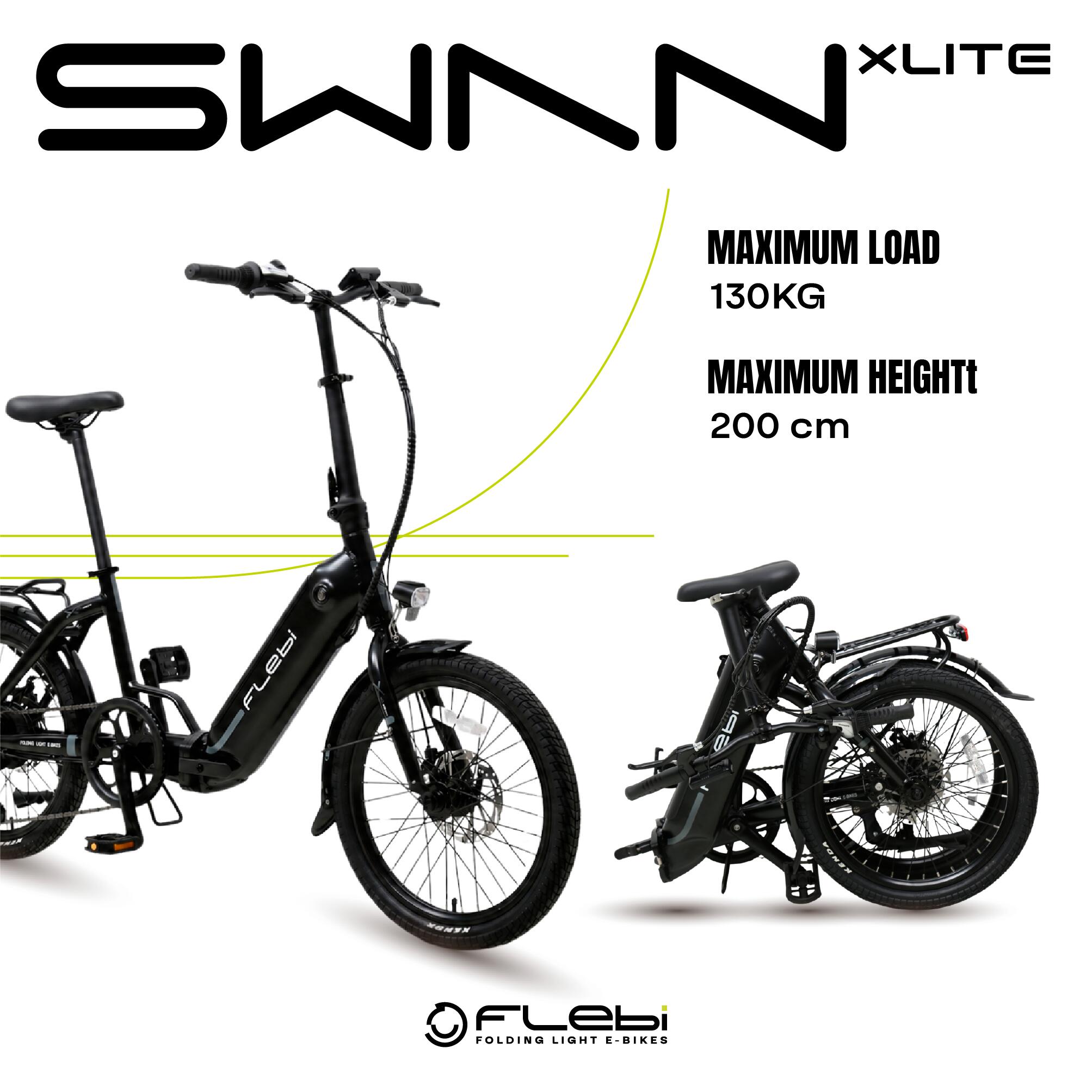 Flebi Swan xLite | Bis zu 40 km | 20”-Räder 7/7