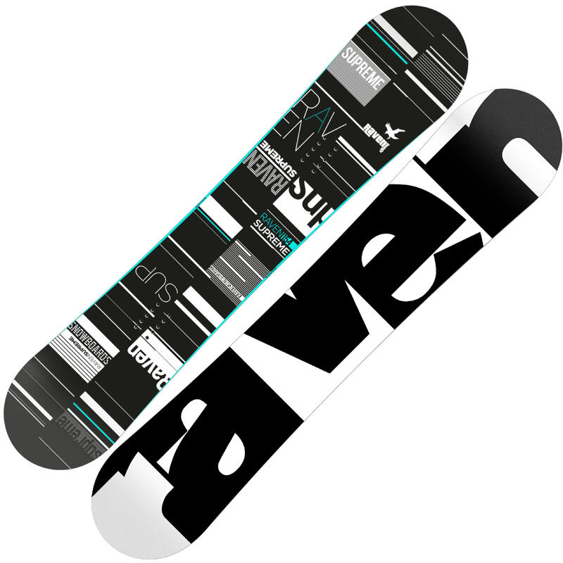 Snowboard Supreme Negro/Menta