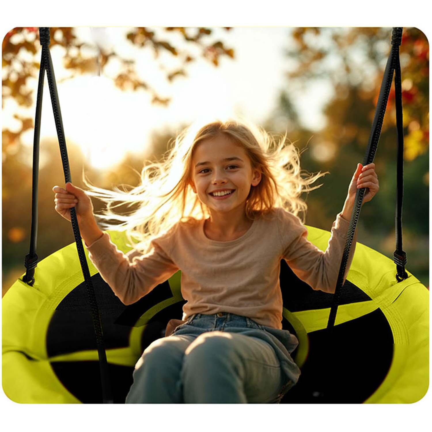 Huśtawka bocianie gniazdo Neo-Sport Swingo 100 cm 6/7