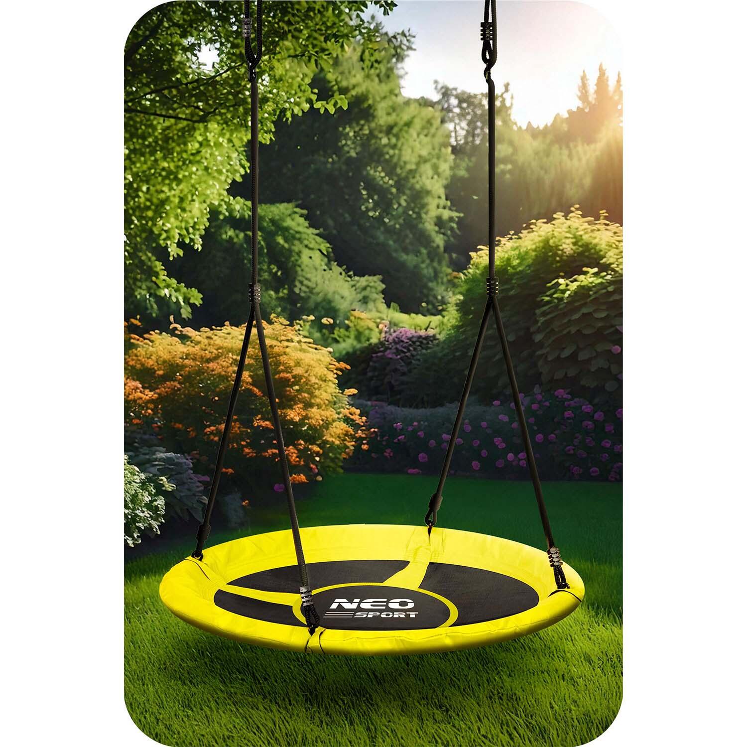 Huśtawka bocianie gniazdo Neo-Sport Swingo 100 cm 5/7