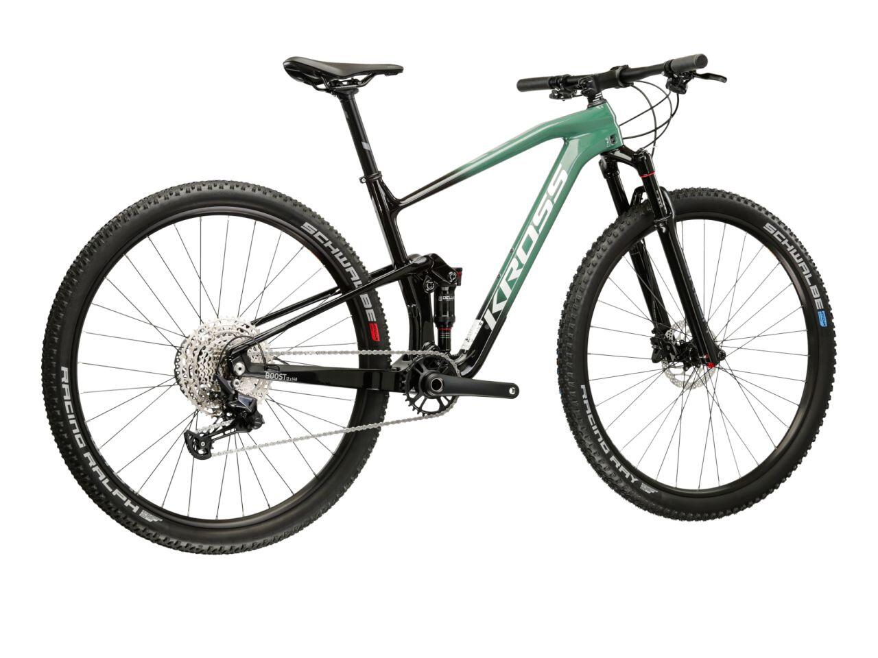 Rower górski dla dorosłych Kross EARTH 3.0 DEORE 29" rama karbonowa 3/7