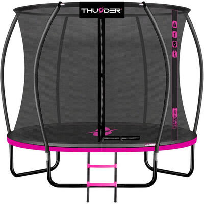 Tuin trampoline voor kinderen thunder 10ft 305 cm met intern net en ladder