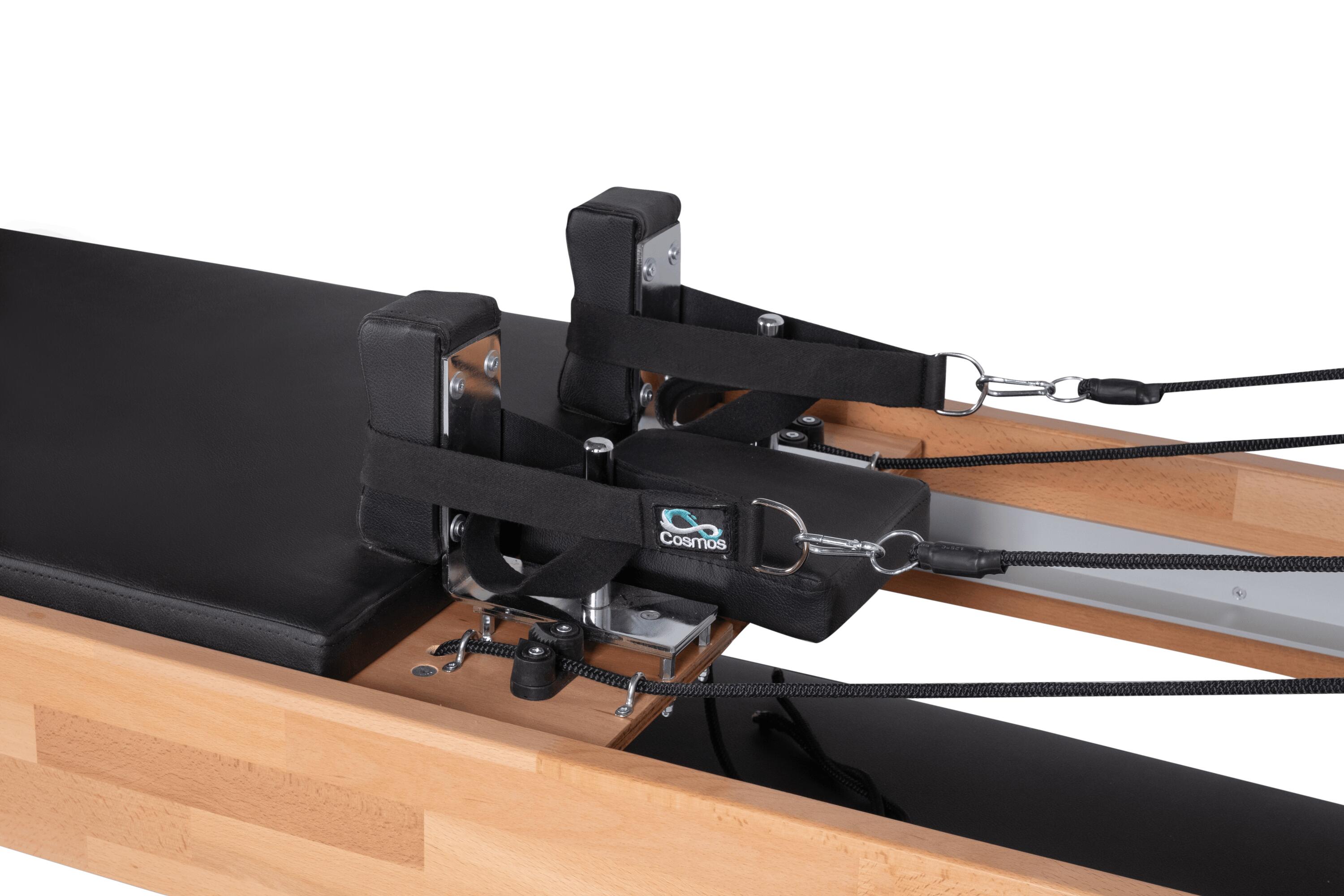 COSMOS Reformer Máquina de Pilates Basic con Torre Natural 239x70x187 cm 3/5