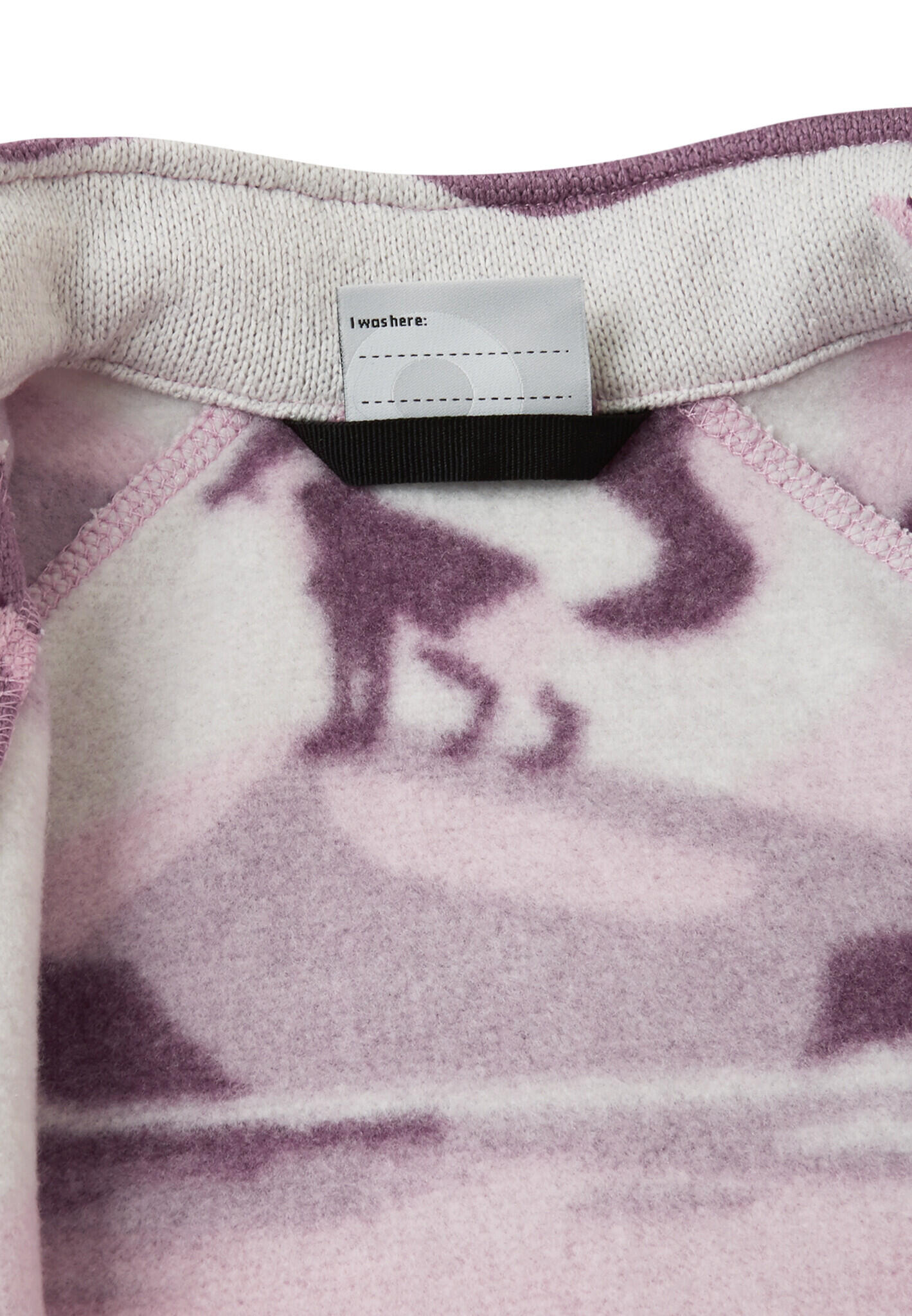 Kleinkinder Fleecejacke Ornament Deep purple 5/5