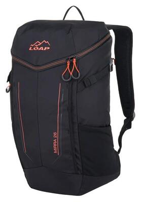 Outdoorrugzak loap mirra 26 blk-org zwart