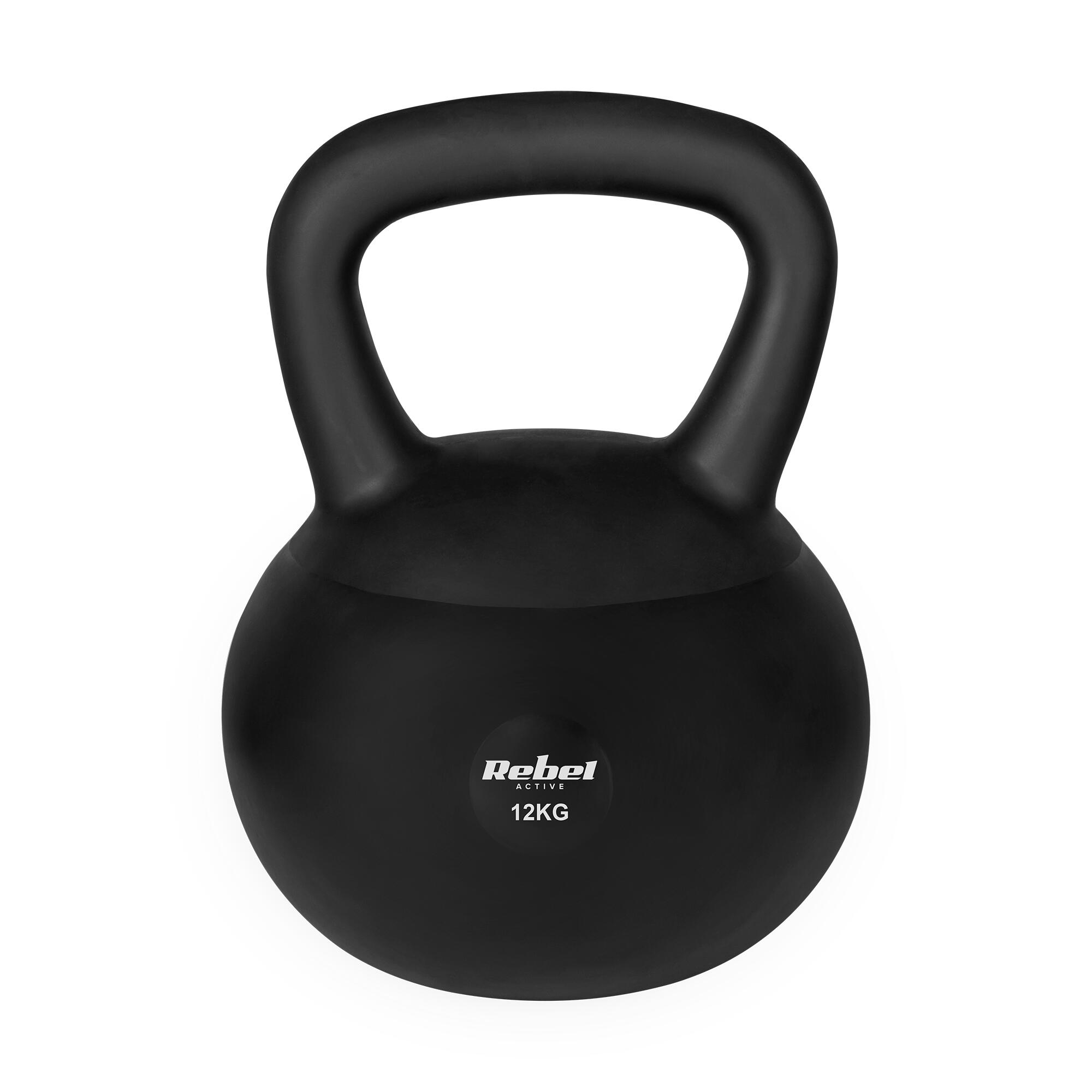 Soft Kettlebell 12kg  REBEL ACTIVE 3/6