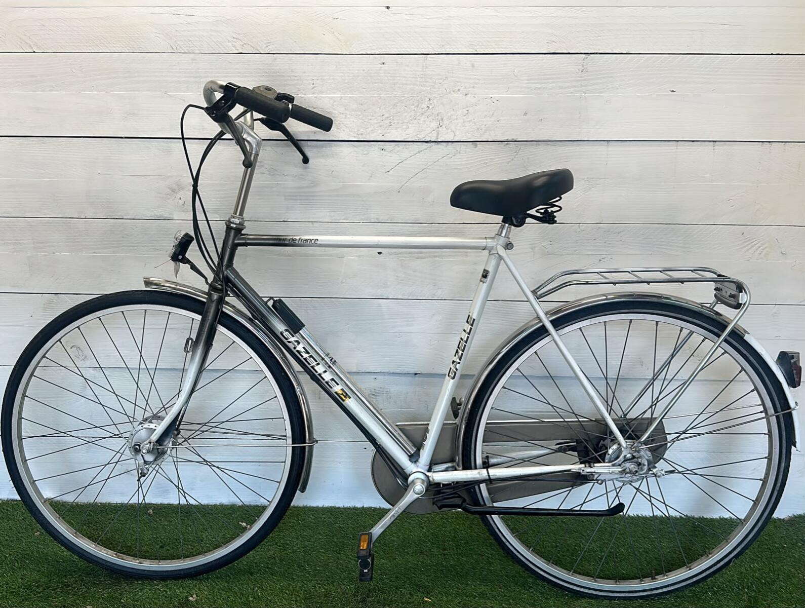 Gazelle stadsfiets bike, wit 3/3