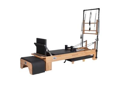 COSMOS Reformer Pilates Basic avec Tour Naturel 239x70x187 cm