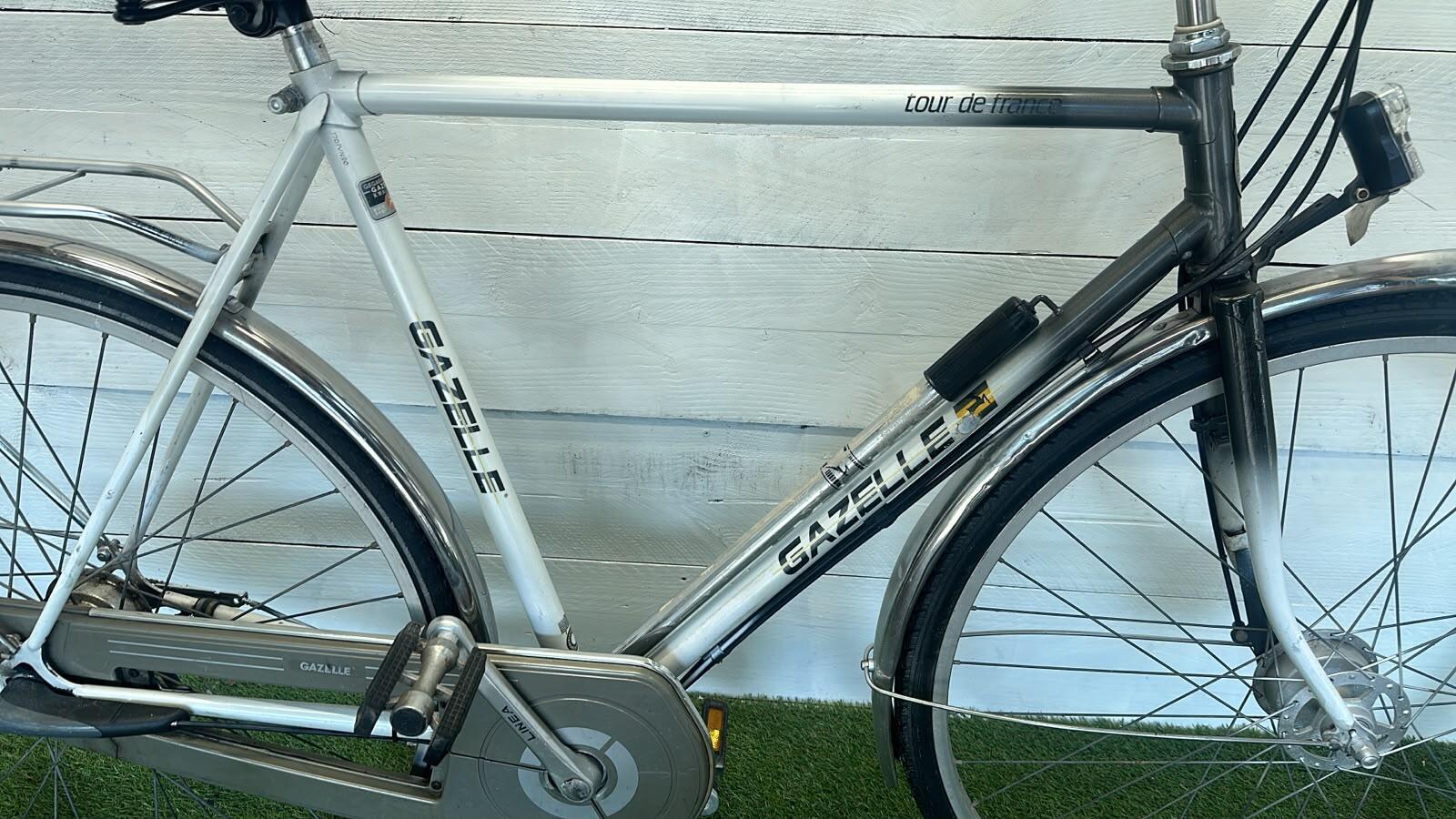 Gazelle stadsfiets bike, wit 2/3