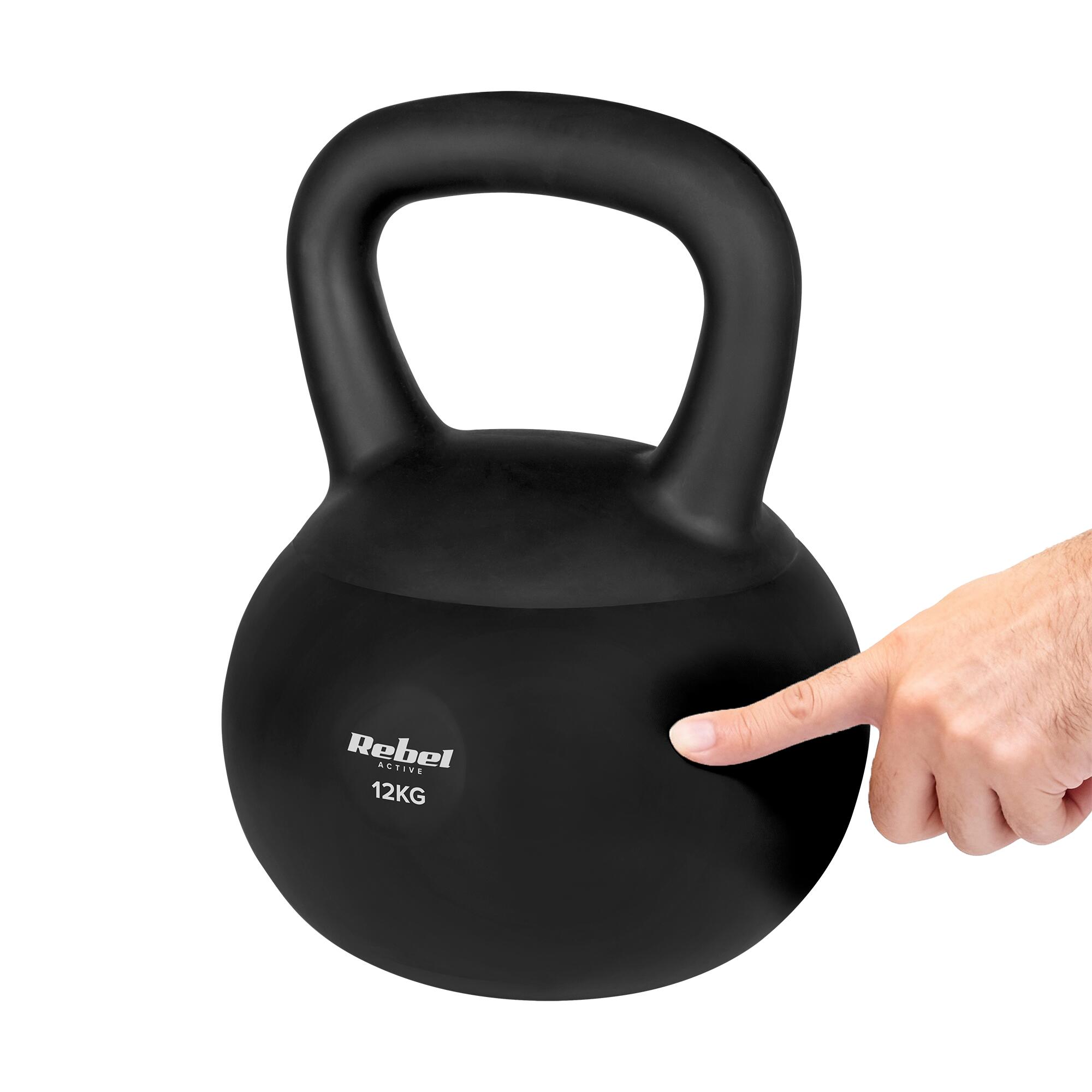 Soft Kettlebell 12kg  REBEL ACTIVE 5/6