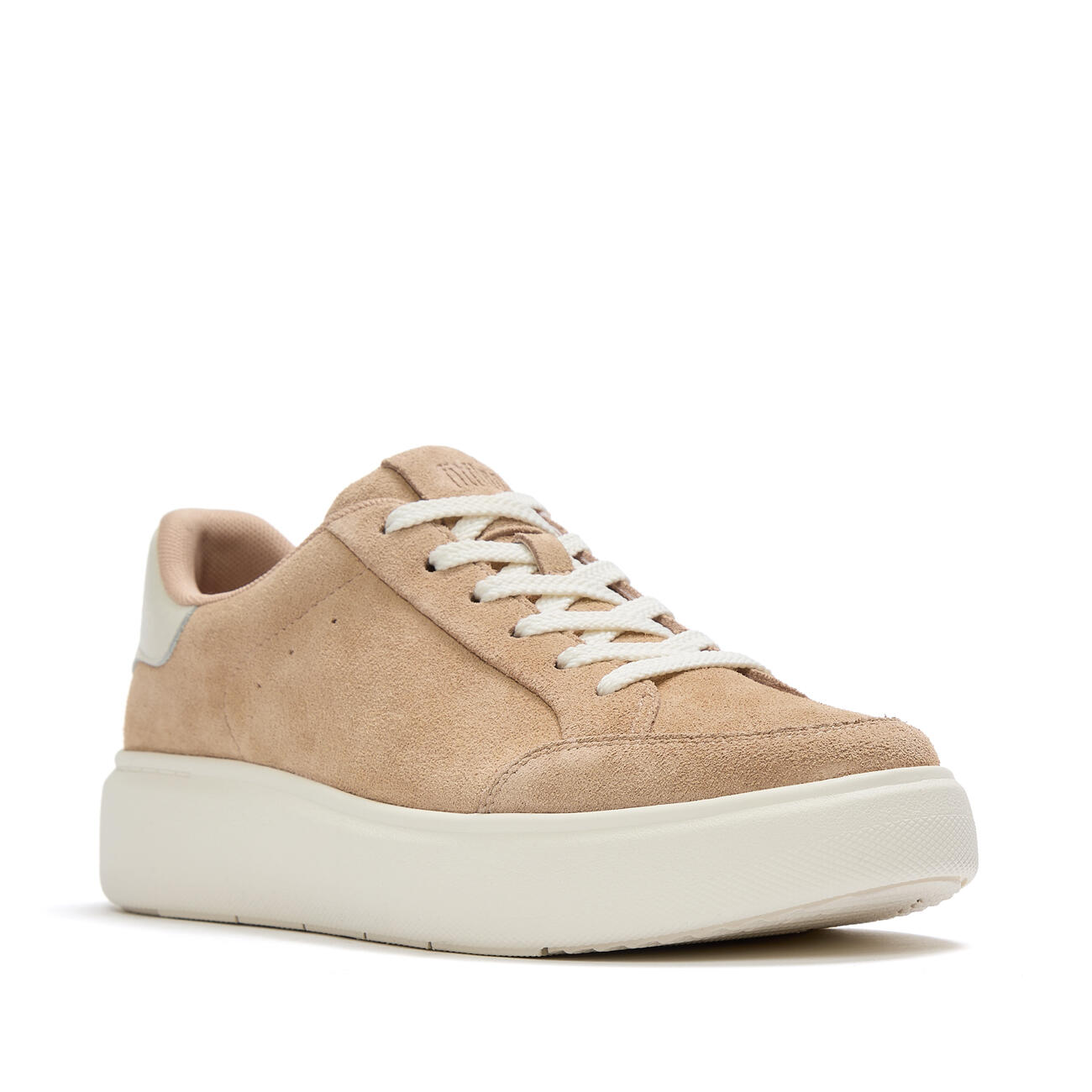 FITFLOP RTG Suede Snake Lace Up Sneakers  HAZELNOOT 36 6/7