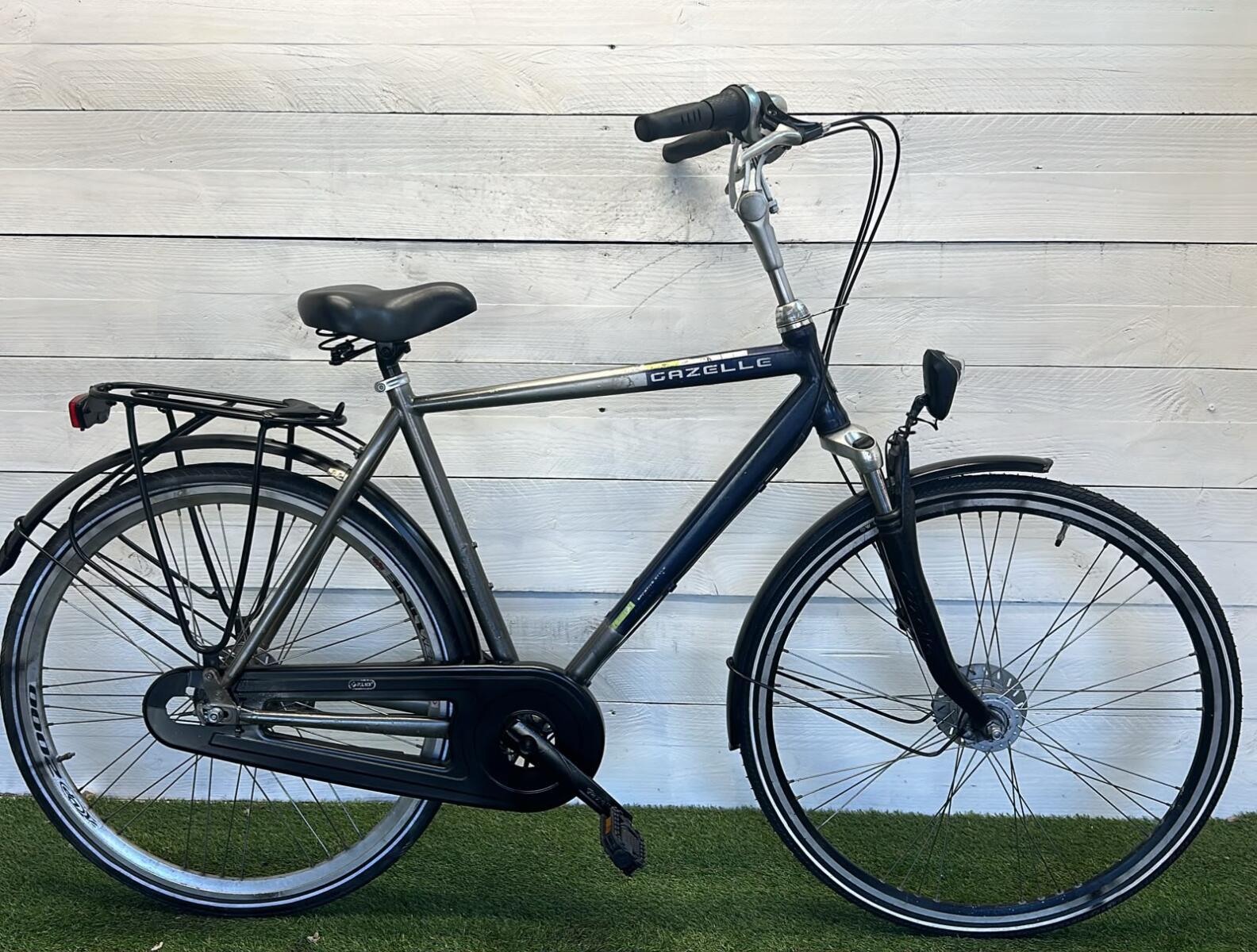 Gazelle stadsfiets bike, zwart 3/3