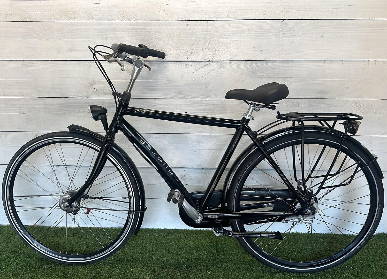 Gazelle stadsfiets bike, zwart 3/3