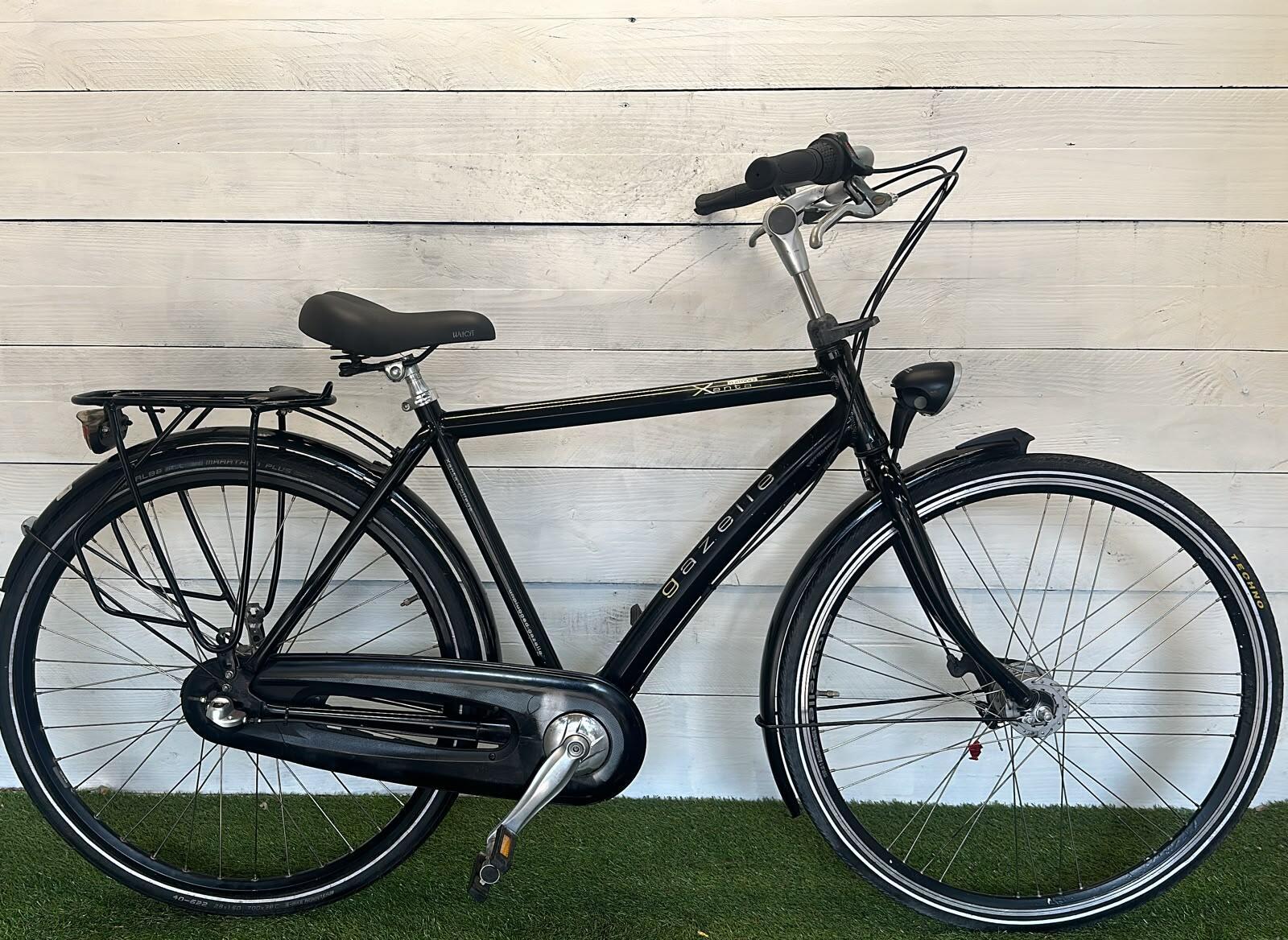Gazelle stadsfiets bike, zwart 2/3