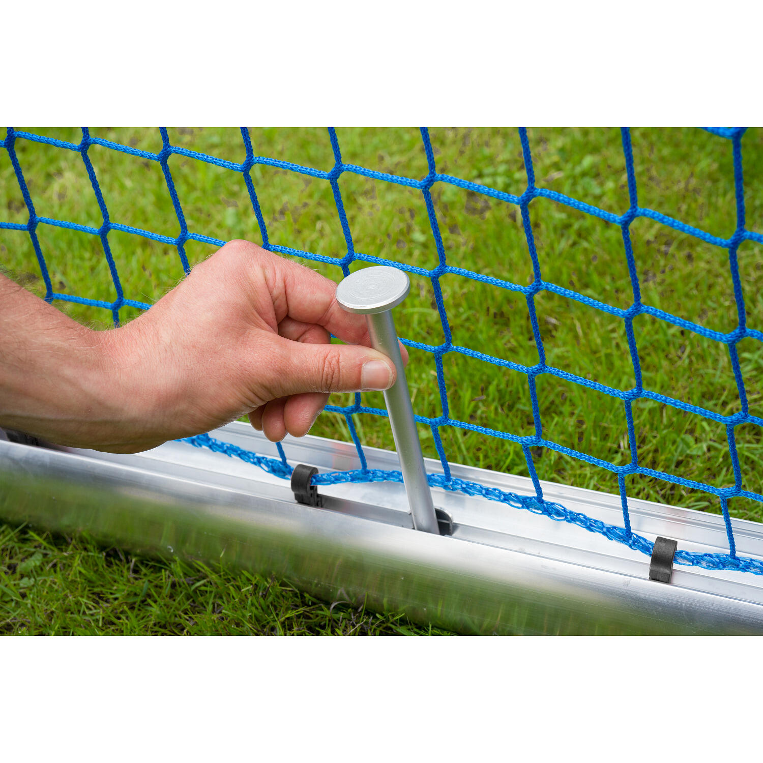 Mini-Fußballtor Color Konzept Rot-Blau 1,20x0,80 m Fußball Unisex Rot-Blau 2/2