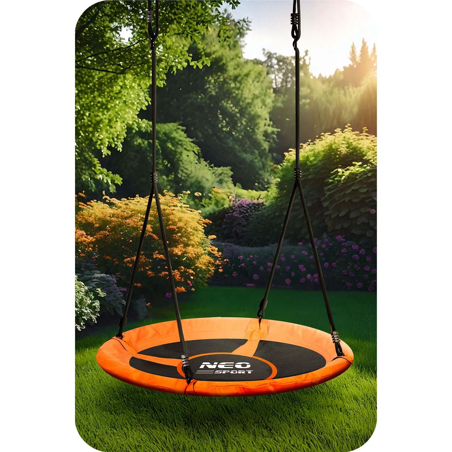 Huśtawka bocianie gniazdo Neo-Sport Swingo 100 cm 5/7