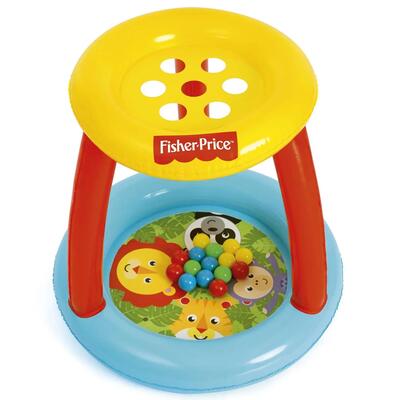 Bestway 93541 fisher-price animal friends ballenbak 89cm x 89cm x 84cm