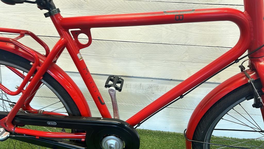 Batavus transport stadsfiets bike, rood 2/3