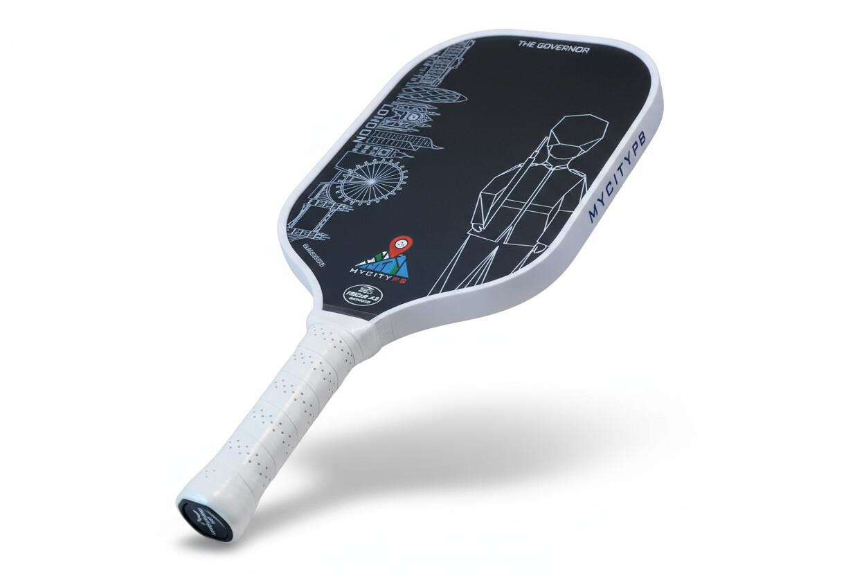 Pickleball Schläger Governor London Edition, USAP Zertifiziert, 42x18cm, 14cm 2/2