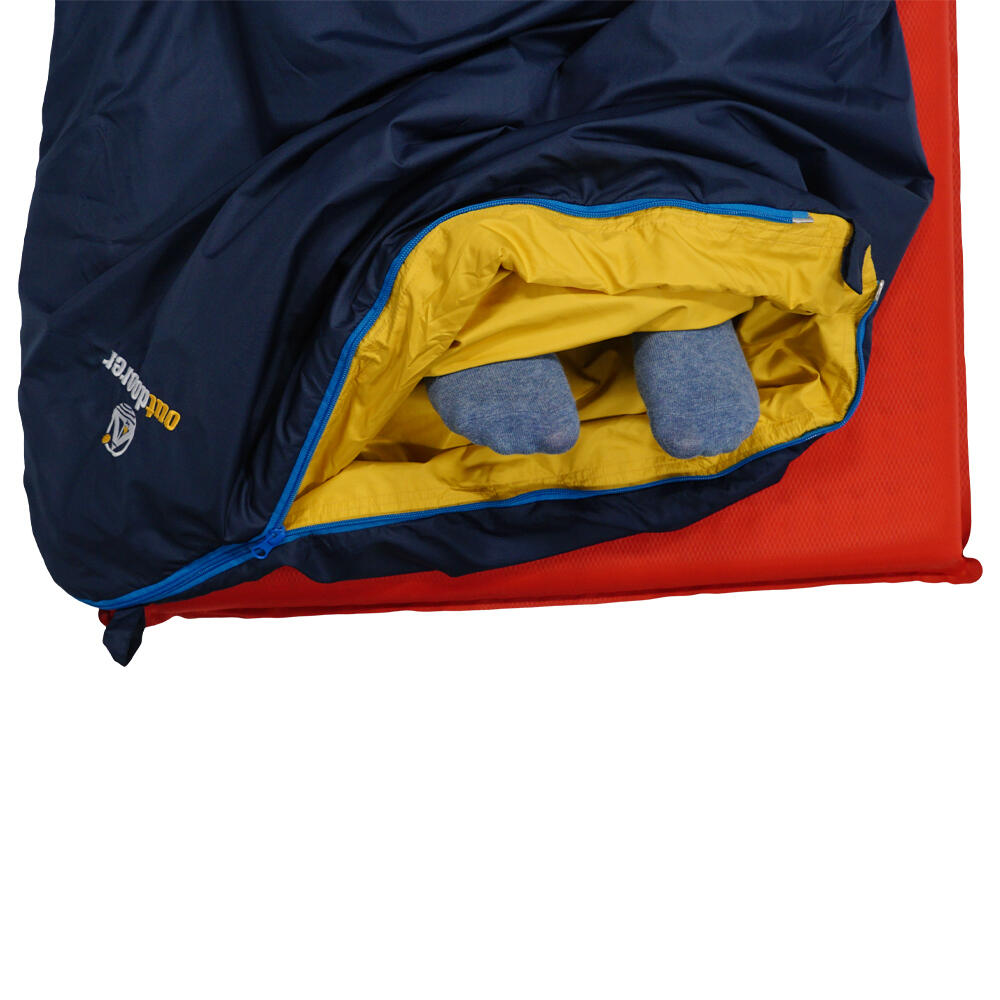 Deckenschlafsack Trek Comfort - Leichter Sommerschlafsack, kleines
Packmaß 6/7