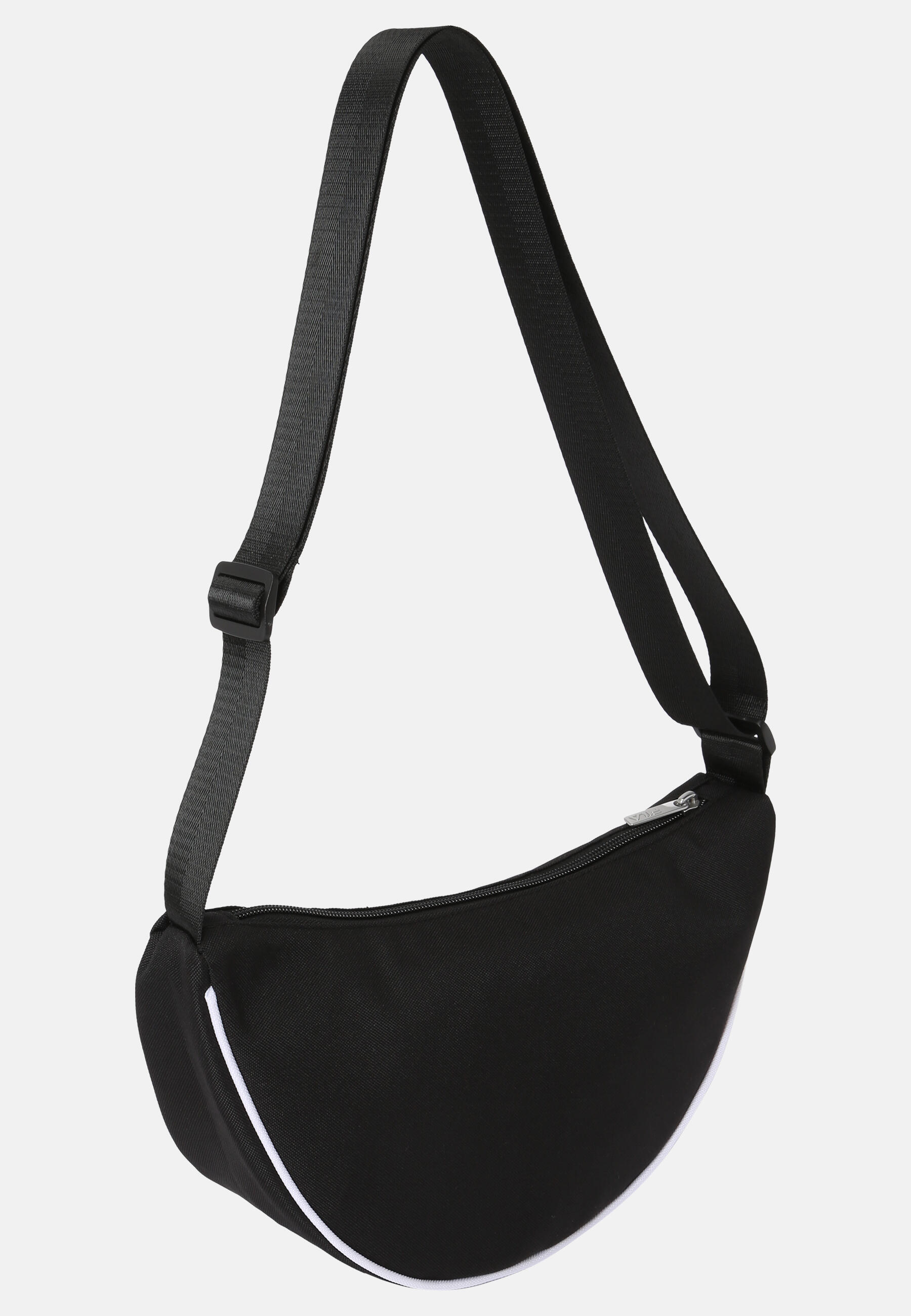 Nocchi Logo Halbmondtasche – Unisex-Schultertasche – 100 % Polyester 2/3