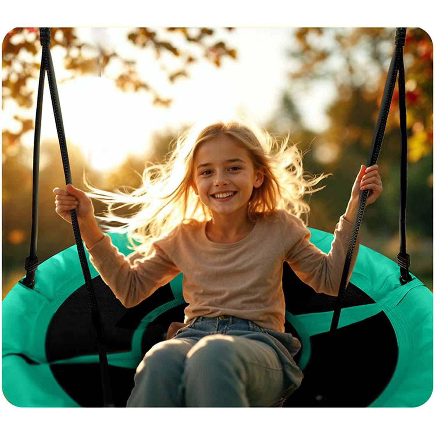 Huśtawka bocianie gniazdo Neo-Sport Swingo 100 cm 6/7