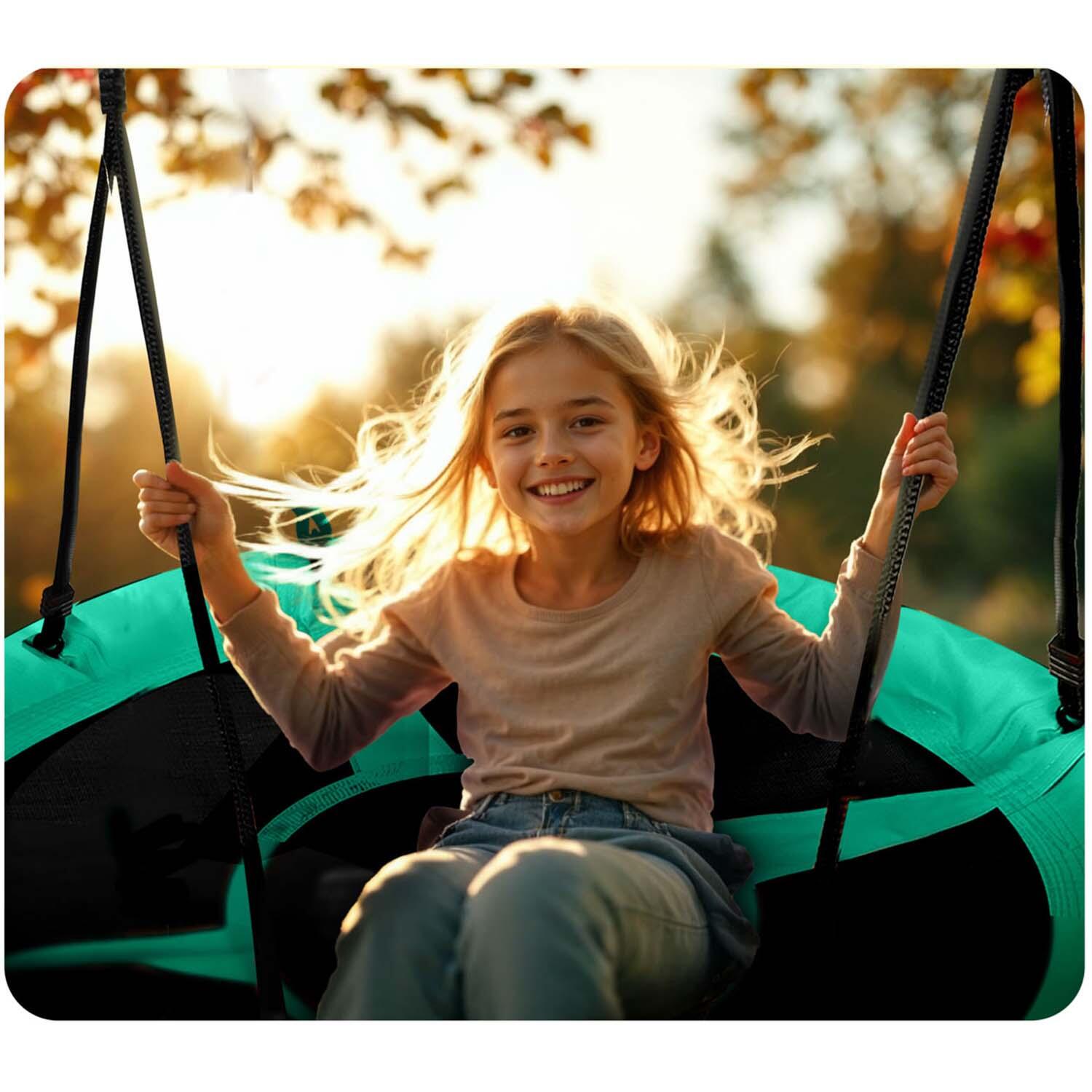 Huśtawka bocianie gniazdo Neo-Sport Swingo 120 cm 6/7