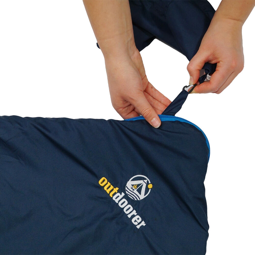 Deckenschlafsack Trek Comfort - Leichter Sommerschlafsack, kleines
Packmaß 4/7