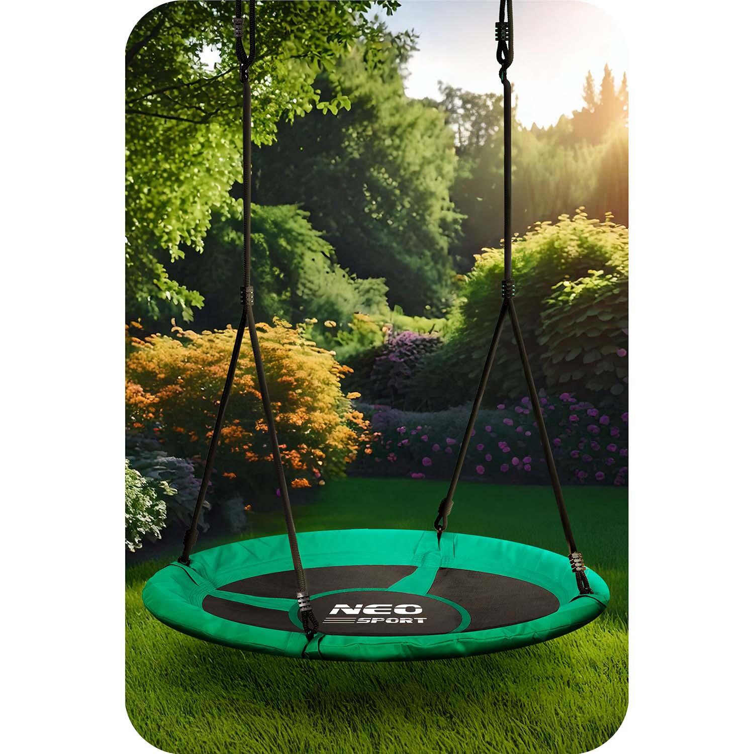 Huśtawka bocianie gniazdo Neo-Sport Swingo 120 cm 5/7