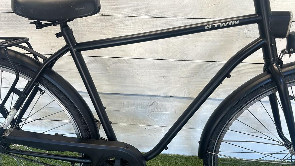 Btwin stadsfiets bike, zwart 2/3