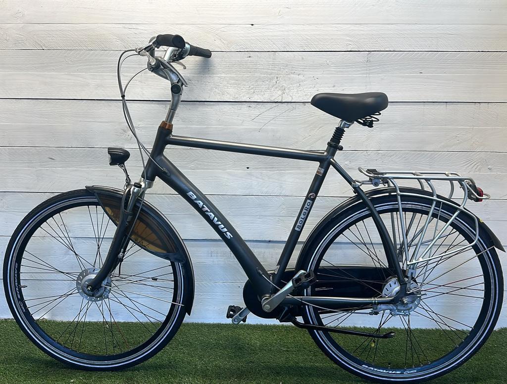 Batavus stadsfiets bike, zwart 1/3